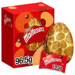 Iceland Maltesers Milk Chocolate Medium Easter Egg 96.5g offer
