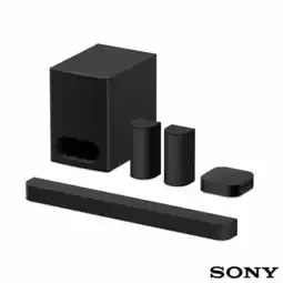 Costco Sony HTS60.CEK 5.1 Ch, 1000W, Bravia Theatre System 6 Soundbar with Rear Speakers and Subwoofer offer