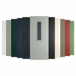 Costco Milan 912 Composite Front Door with Installation up to 1m, in Various Colours offer
