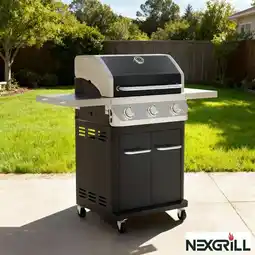 Costco Nexgrill 3 Burner Gas Barbecue Grill + Cover offer