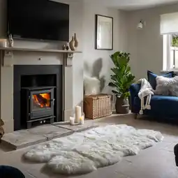 Costco Naturally Sheepskins Long Wool Quad Rug in 4 Colours, 180 x 110 cm offer