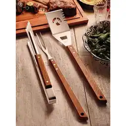 Costco Tramontina BBQ Hardwood Tool Set, 3 Piece offer