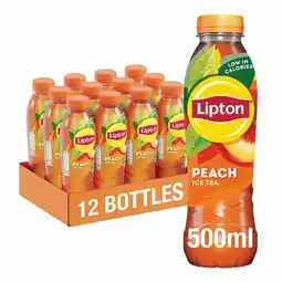 Costco Lipton Peach Iced Tea, 12 x 500ml offer