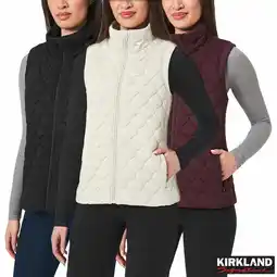 Costco Kirkland Signature Women's Quilted Vest offer