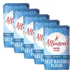 Costco Allinson's Self Raising Flour, 5 x 1kg offer
