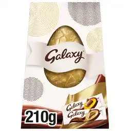 Iceland Galaxy Milk Chocolate Extra Large Easter Egg 210g offer