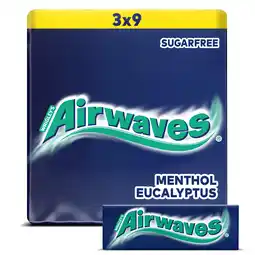 Iceland Airwaves Sugar Free Multipack Chewing Gum x9 Pieces offer