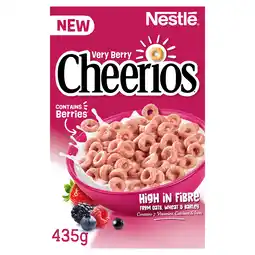 Iceland Nestlé Cheerios Very Berry Multigrain Breakfast Cereal 435g offer