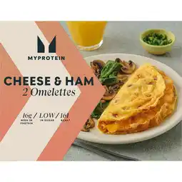 Iceland Myprotein Cheese & Ham 2 Omelettes 240g offer