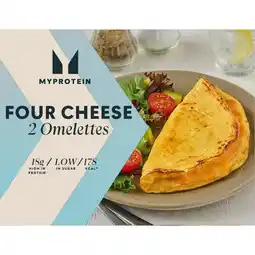 Iceland Myprotein Four Cheese 2 Omelettes 240g offer