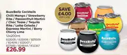 Bestway BuzzBallz Cocktails offer