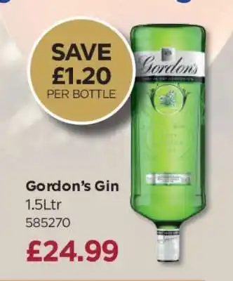 Bestway Gordon’s Gin offer