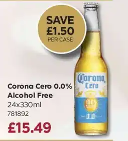 Bestway Corona Cero 0.0% Alcohol Free offer