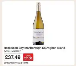 Makro Resolution Bay Marlborough Sauvignon Blanc offer