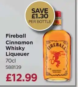 Bestway Fireball Cinnamon Whisky Liqueuer offer