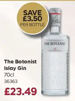Bestway The Botanist Islay Gin offer