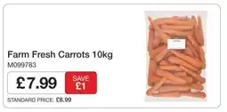 Makro Farm Fresh Carrots 10kg offer
