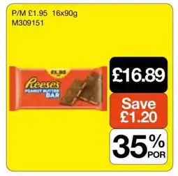 Makro Reese's Peanut Butter Bar offer