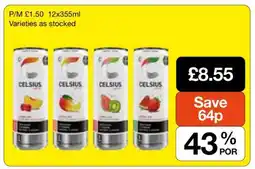 Makro Celsius Drinks offer