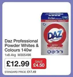Makro Daz Professional Powder Whites & Colours 140w offer