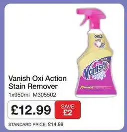 Makro Vanish Oxi Action Stain Remover offer