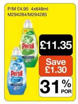 Makro Persil 4x648ml offer