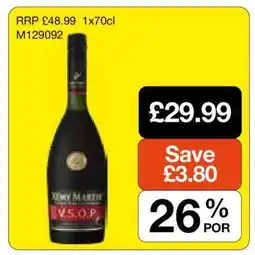 Makro Rémy Martin V.S.O.P offer