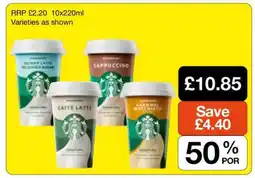 Makro Starbucks Coffee Varieties offer