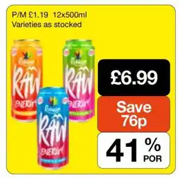 Makro Raw Energy Drink offer