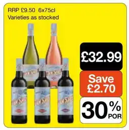 Makro Wine 6x75cl offer