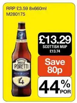 Makro Angelo Poretti 4 offer