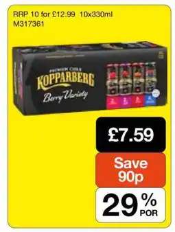 Makro Kopparberg Berry Variety offer