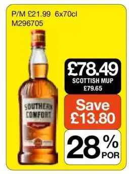 Makro Southern Comfort offer
