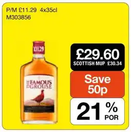 Makro The Famous Grouse offer
