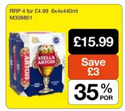 Makro Stella Artois 0.0% offer