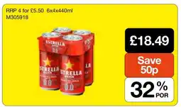 Makro Estrella 0.0 Beer offer