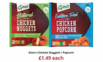Farmfoods Gino's Chicken Nuggets - Popcorn offer