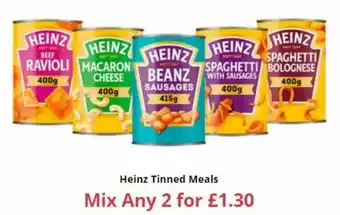 Farmfoods Heinz Tinned Meals offer