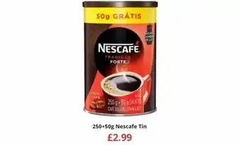Farmfoods 250+50g Nescafe Tin offer