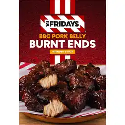 Iceland TGI Fridays BBQ Pork Belly Burnt Ends 470g offer