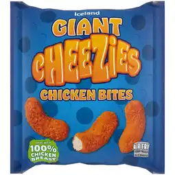 Iceland Iceland Giant Cheezies Chicken Bites 400g offer