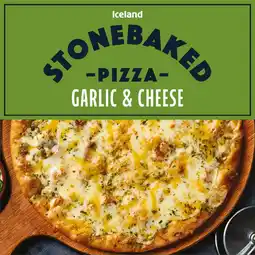 Iceland Iceland Stonebaked Garlic & Cheese 315g offer