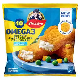 Iceland Birds Eye 40 Breaded Omega 3 Fish Fingers 1.12kg offer