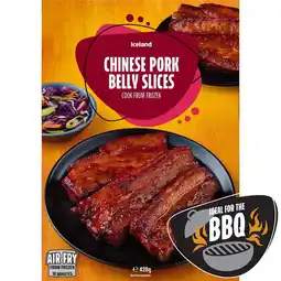 Iceland Iceland Chinese Pork Belly Slices 420g offer