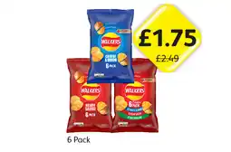 Londis Walkers Cheese & Onion, Ready Salted, Classic Pack offer
