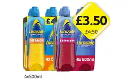 Londis Lucozade Orange, Raspberry offer