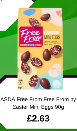 Asda ASDA Free From Free From by Easter Mini Eggs offer