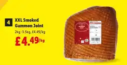 Lidl XXL Smoked Gammon Joint offer