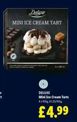 Lidl DELUXE Mini Ice Cream Tarts offer