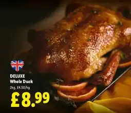 Lidl DELUXE Whole Duck offer